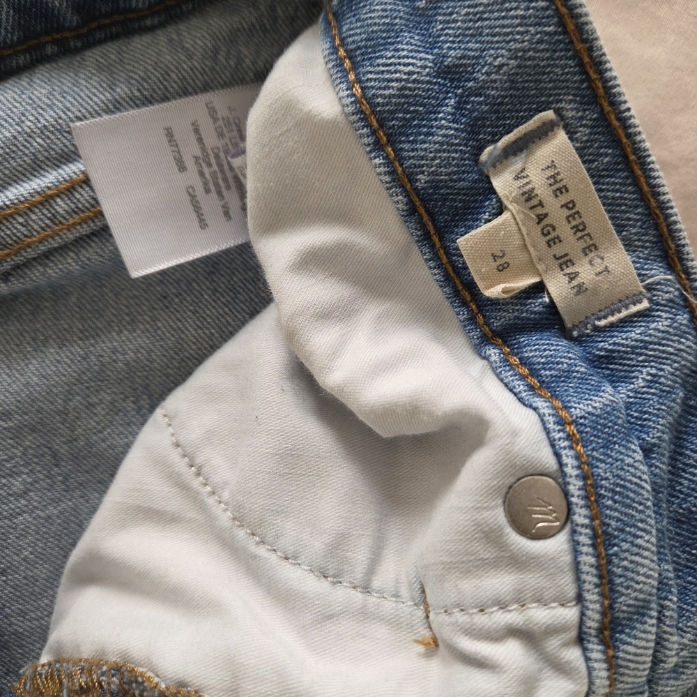 Madewell The Perfect Vintage Jean Sz 28